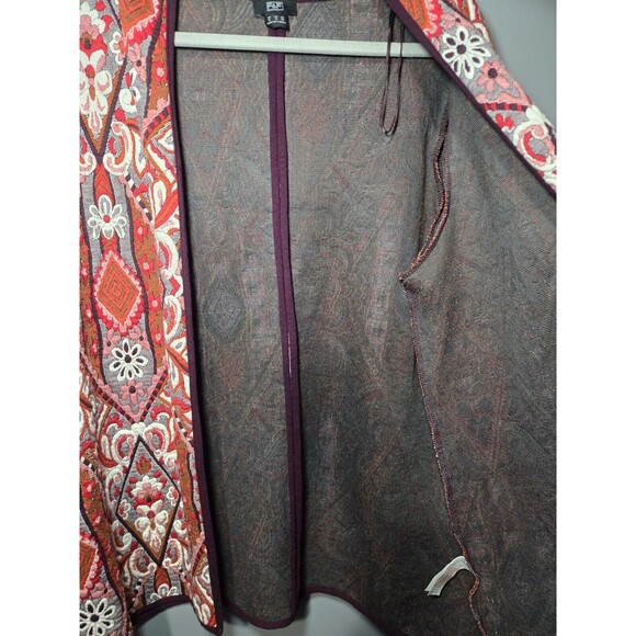 F & F Colorful Made In Turkey Cardigan Womens - Picture 4 of 6